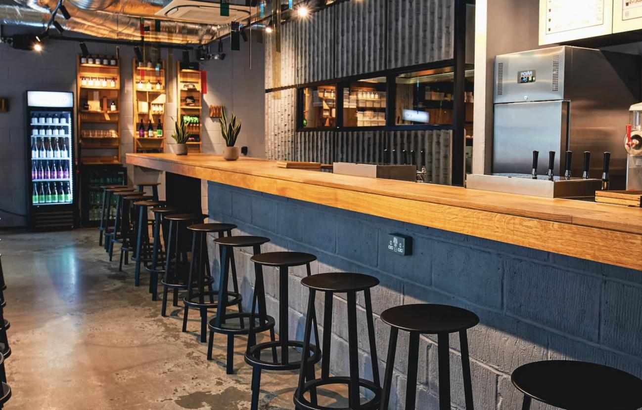 Tayer + Elementary cocktail bar interior