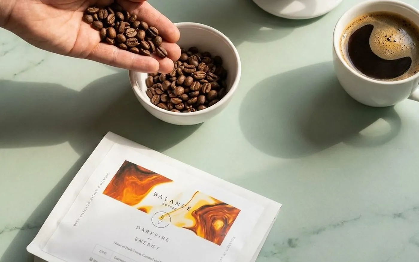 Balance Coffee Darkfire Energy blend