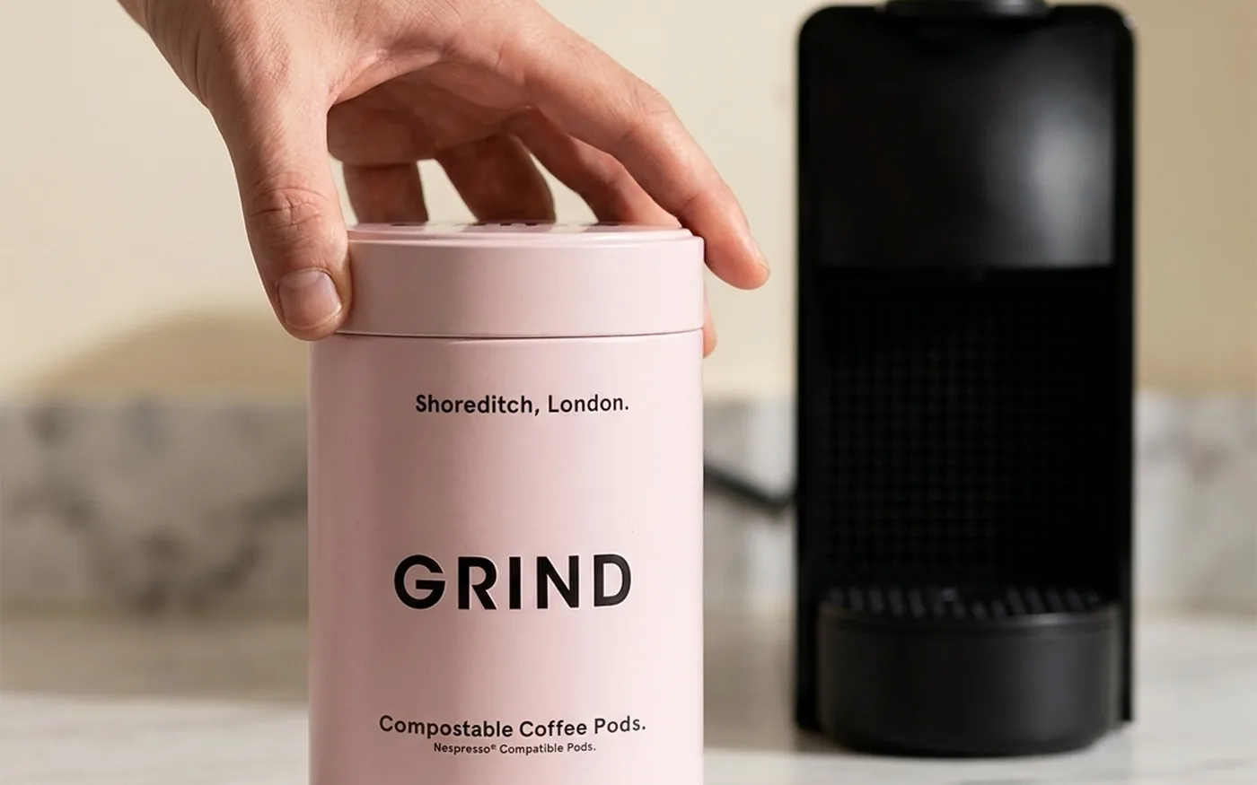 Grind speciality coffee pods for everyday brewing