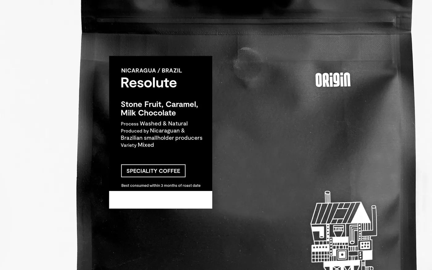 Origin Coffee Resolute blend bag