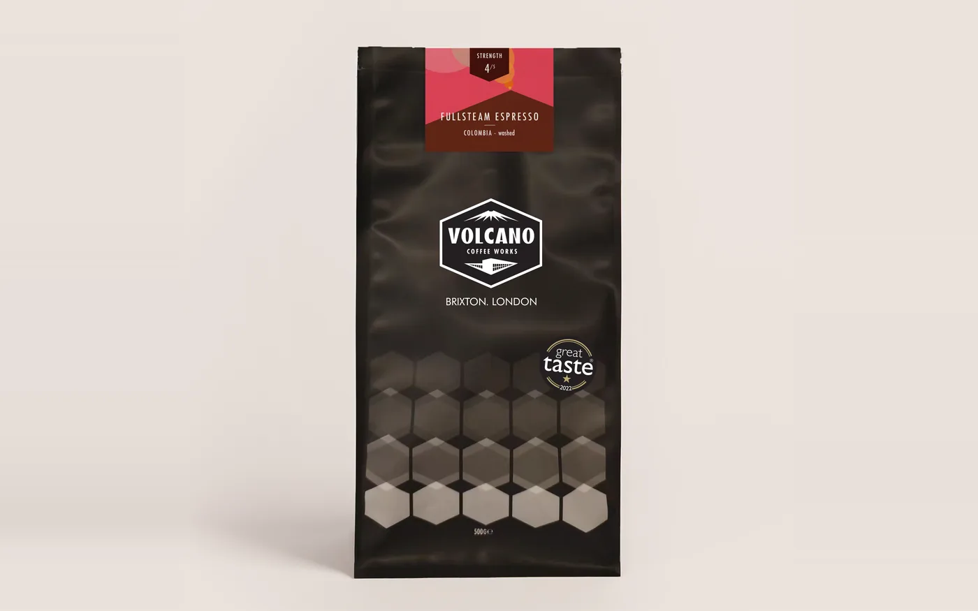 Volcano Coffee Works Fullsteam Espresso coffee bag