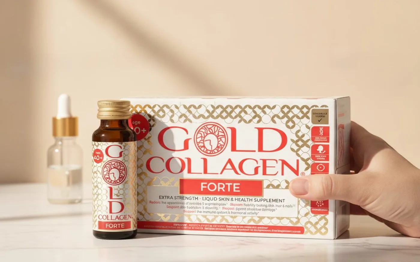 Gold Collagen Forte Bottles