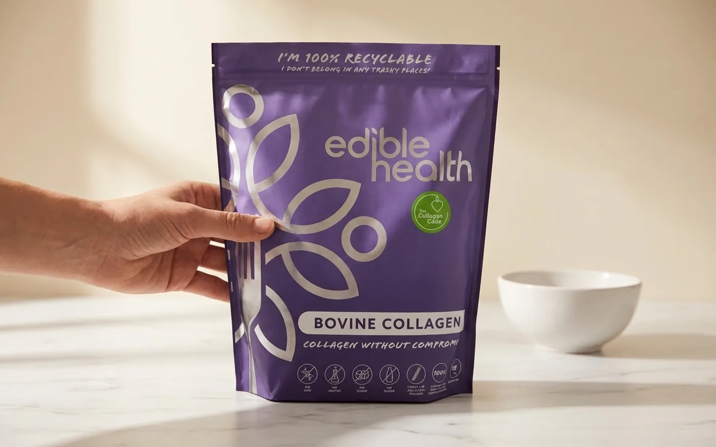 Edible Health Hydrolysed Bovine Collagen Powder