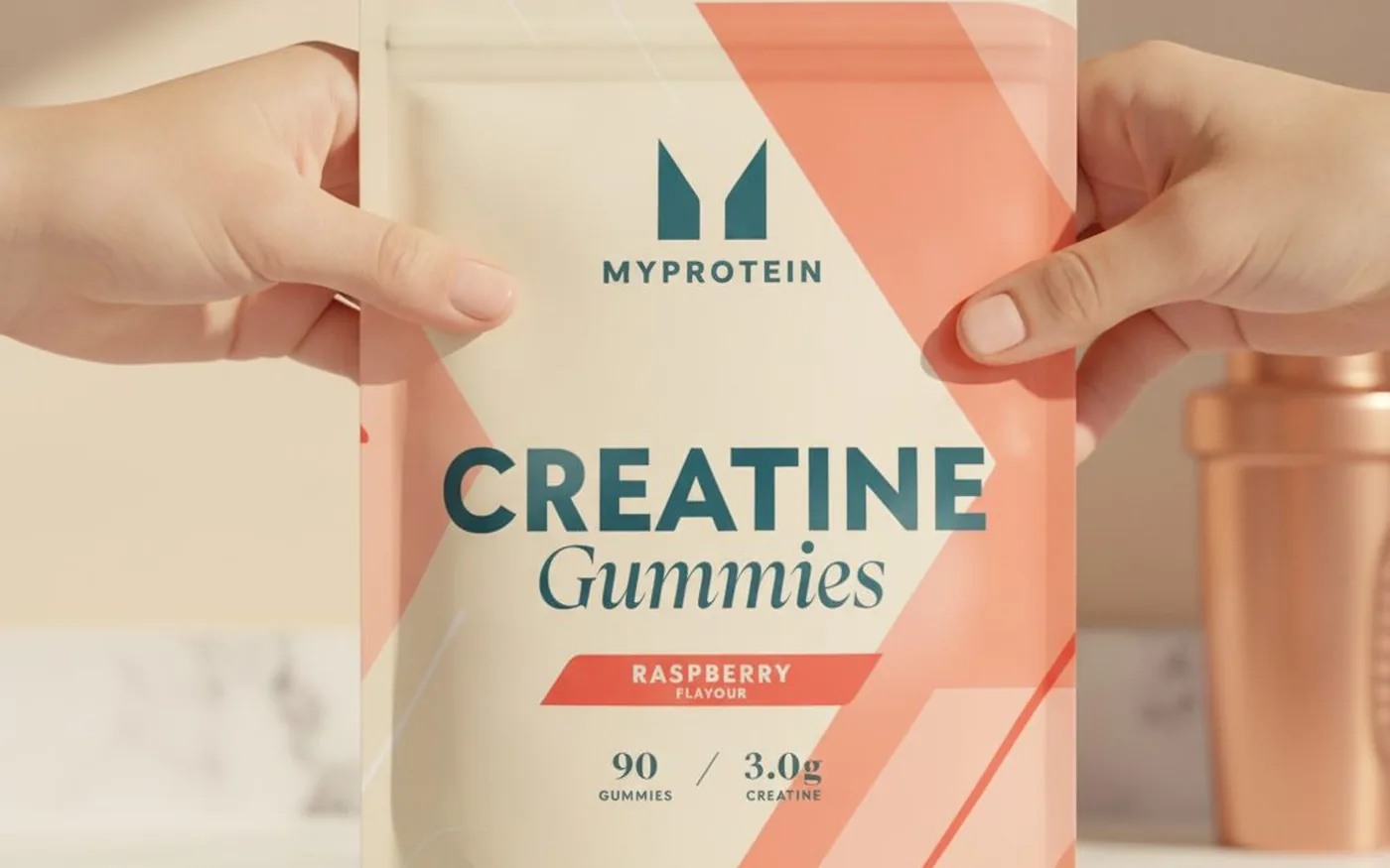 Myprotein Creatine Gummies raspberry flavour