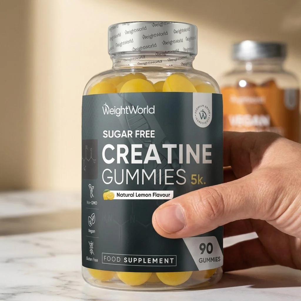WeightWorld Creatine Gummies 5K lemon 90 pack