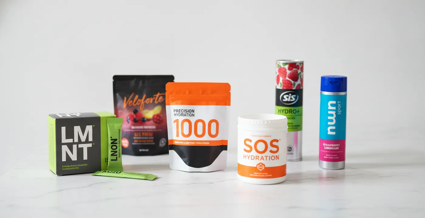 Best electrolyte powder UK - six products tested and ranked by a registered Nutritional Therapist