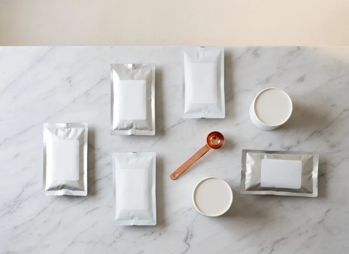 Comparing different electrolyte powders side by side