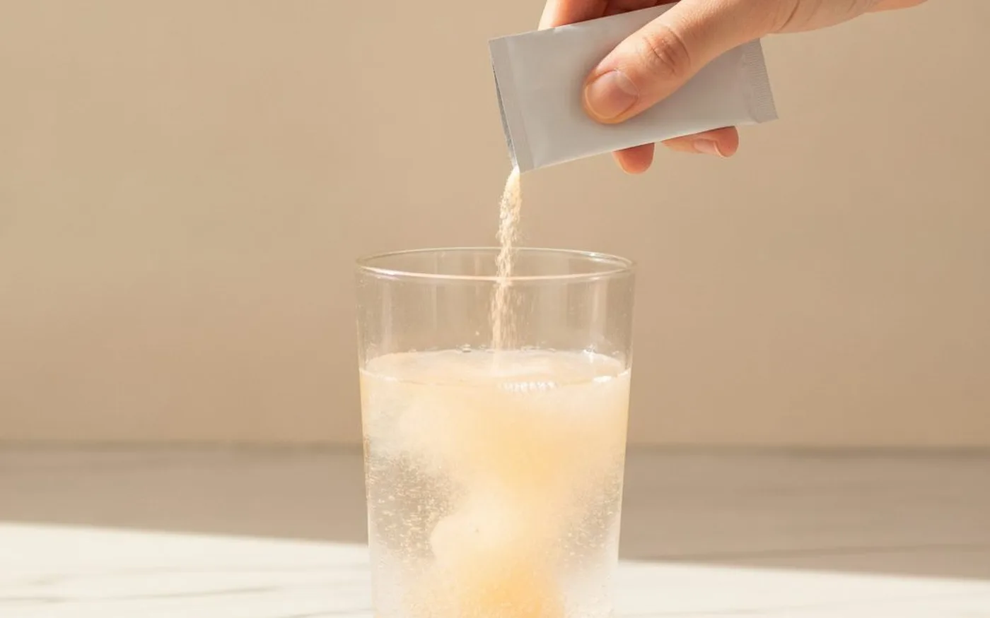 How to mix electrolyte powder correctly