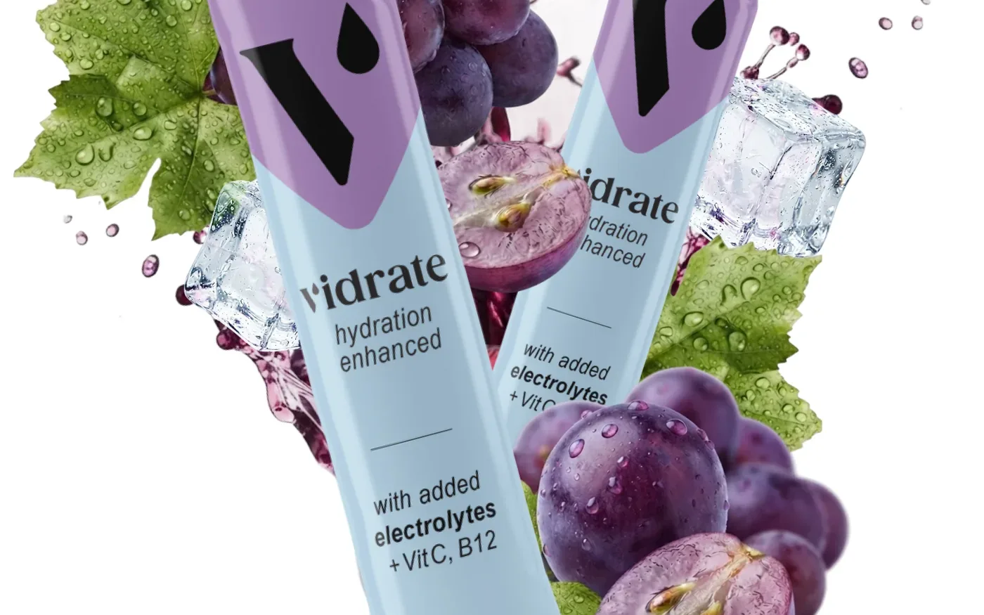 13. ViDrate - Best for People Who Hate Salty Drinks - Electrolyte powder and water preparation for daily hydration