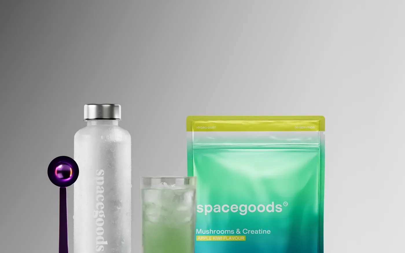 14. Spacegoods - Best for Energy - Electrolyte powder and water preparation for daily hydration