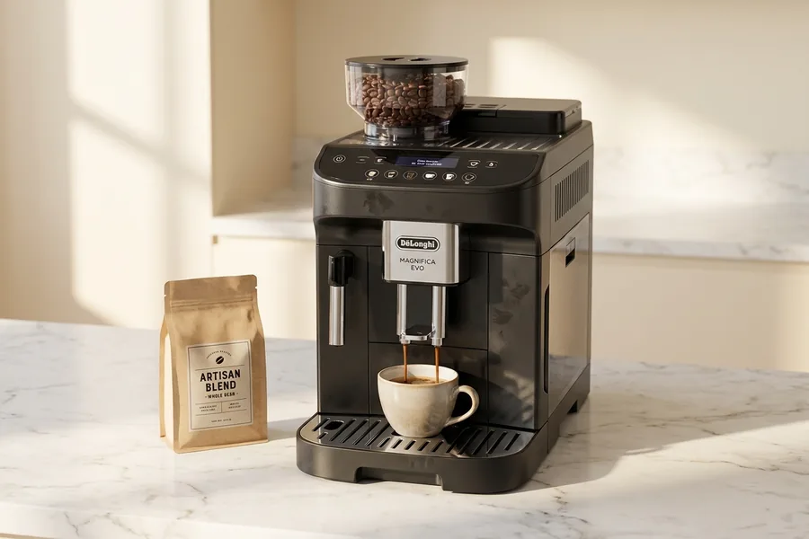 De'Longhi Magnifica Evo bean-to-cup coffee machine