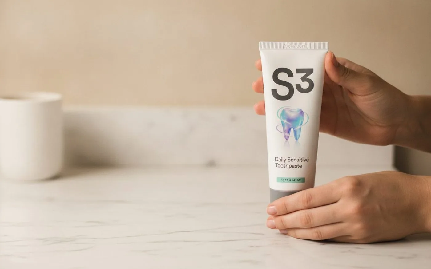 S3 Daily Sensitive toothpaste