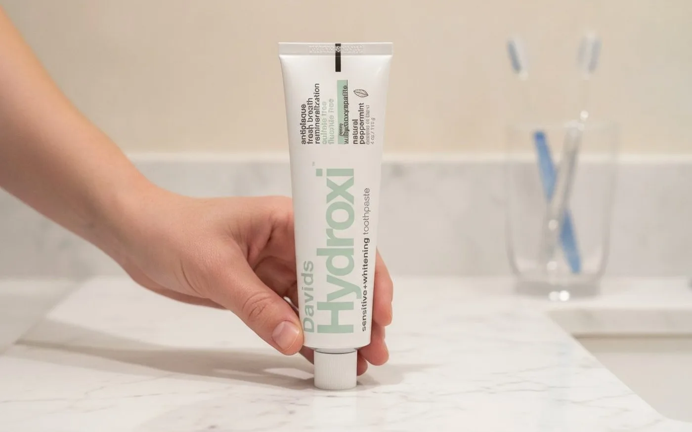 Davids Sensitivity and Whitening toothpaste