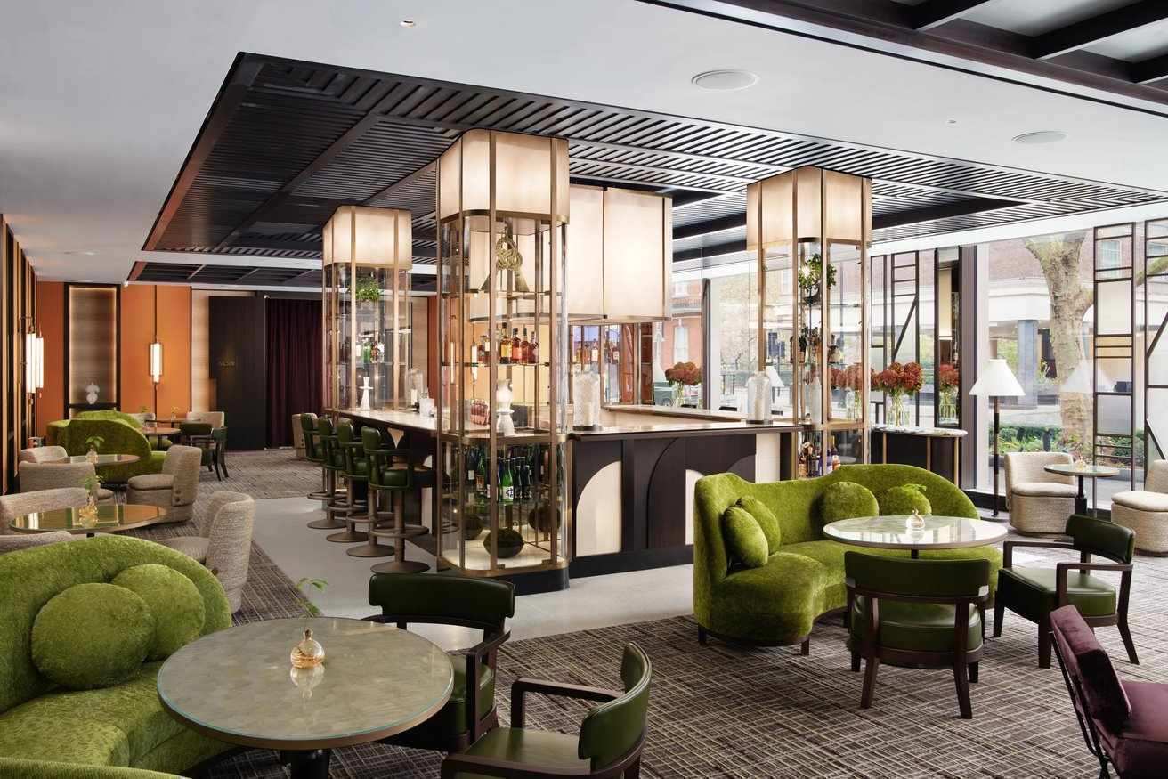 Nobu Portman Square restaurant interior, Marylebone London