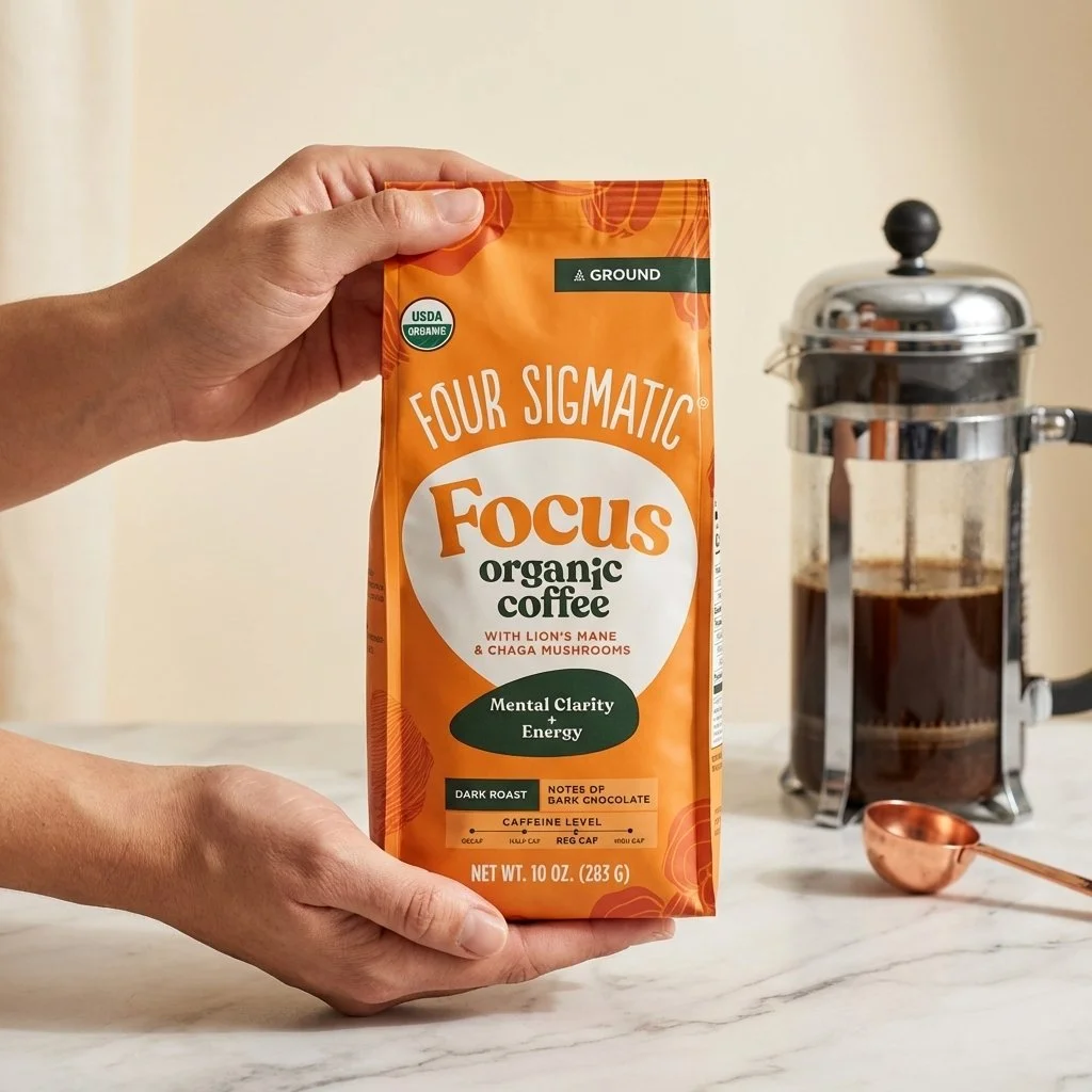 Four Sigmatic Think Coffee with lion's mane mushroom, functional coffee blend