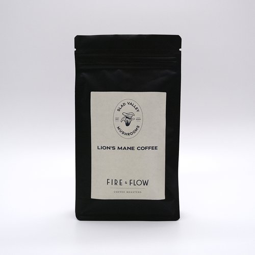 Slad Valley Mushrooms coffee blend, small batch UK mushroom coffee