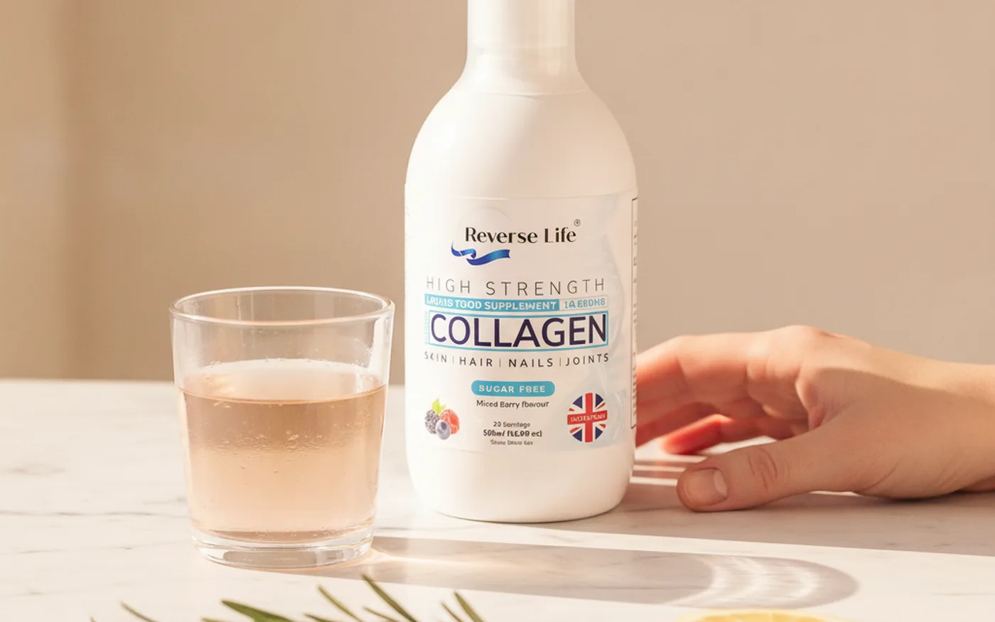 Reverse Life Marine Collagen 10000mg bottle