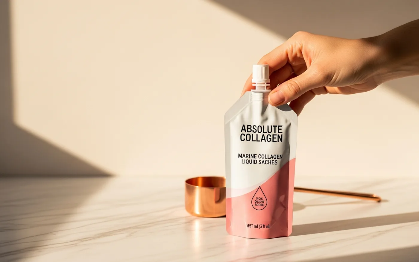Absolute Collagen liquid sachets for daily compliance