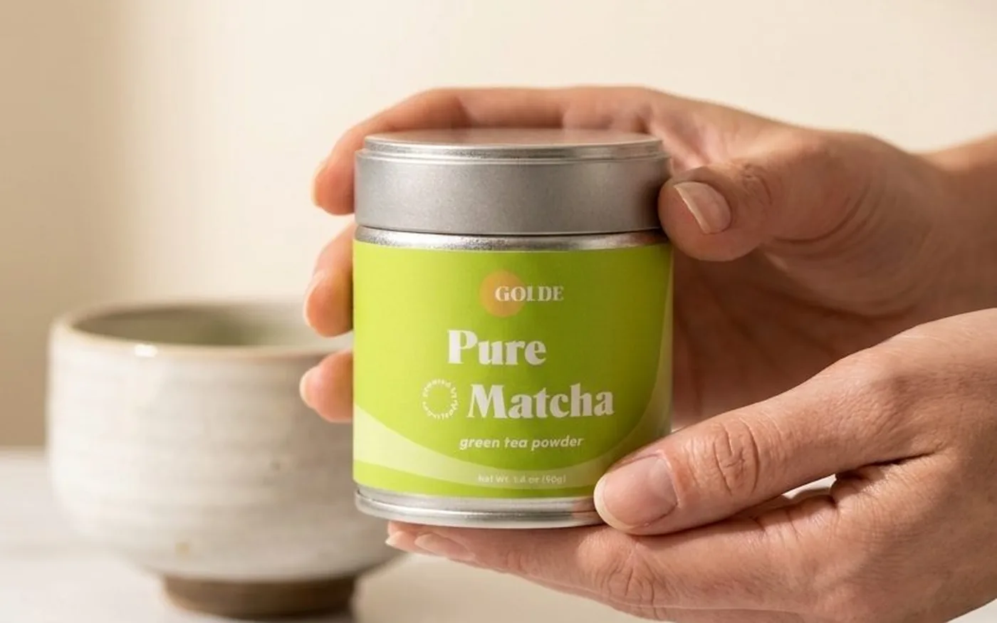 Golde pure ceremonial matcha powder
