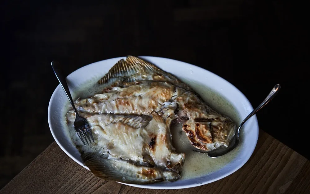 Brat grilled turbot, Shoreditch London