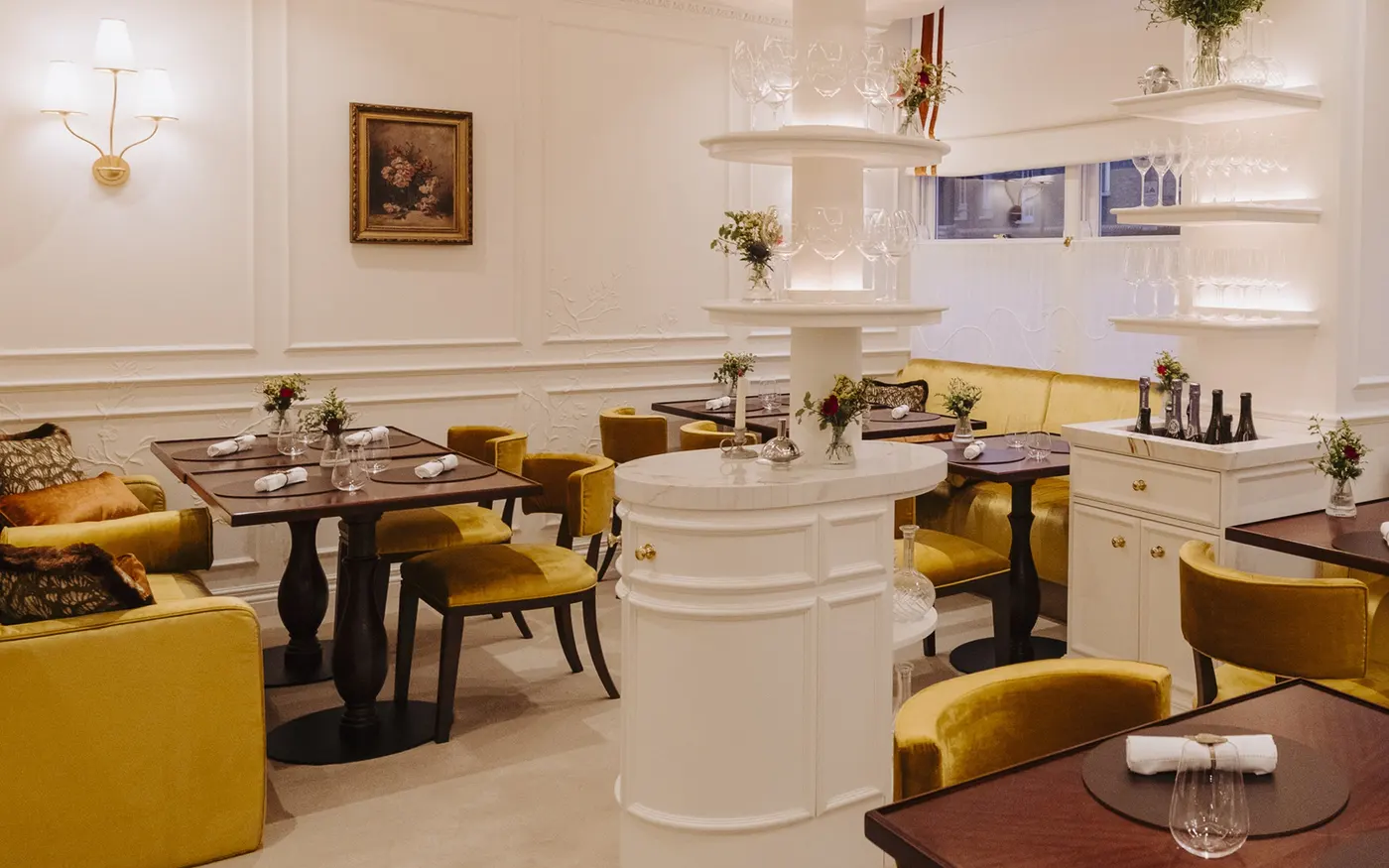Core by Clare Smyth dining room, Notting Hill London