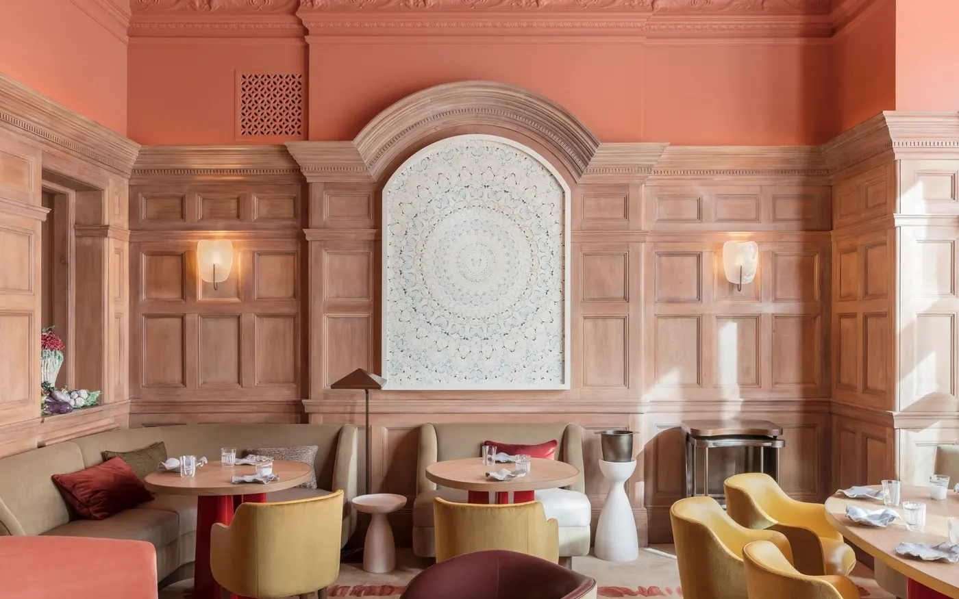 Helene Darroze at The Connaught dining room, Mayfair London