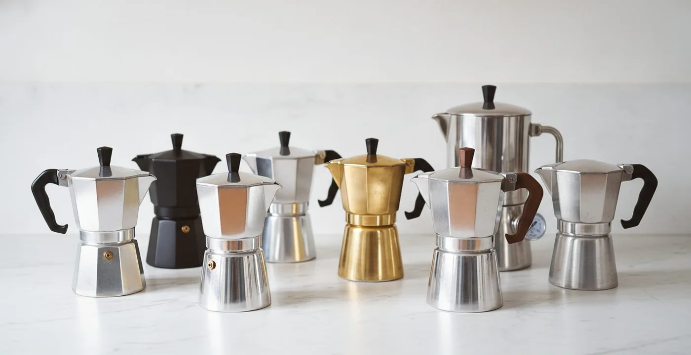 Best moka pots tested on gas and induction hobs