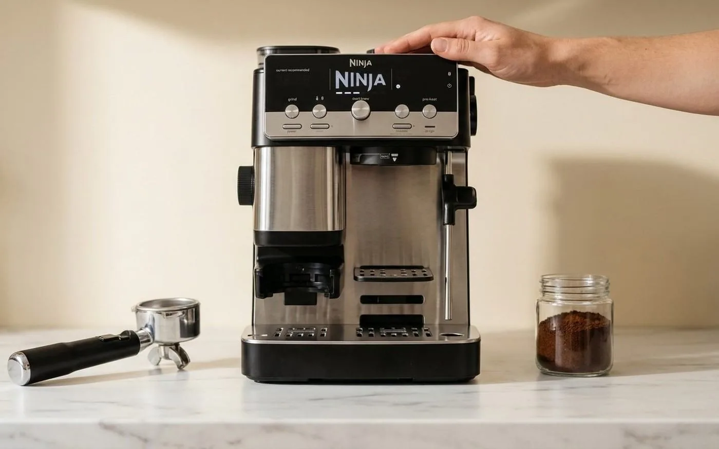 Ninja Luxe Café MINI entry-level portafilter espresso machine