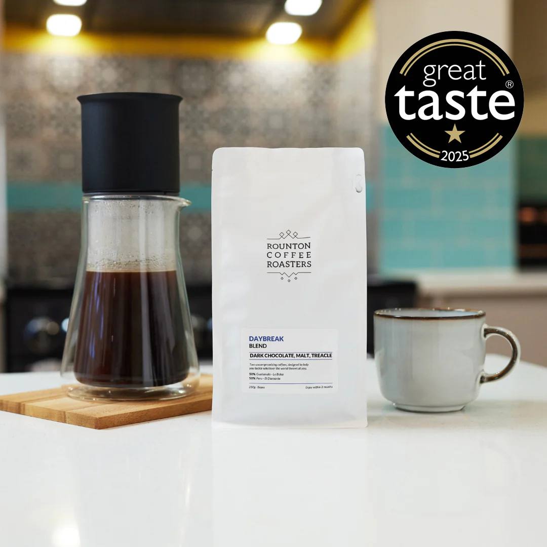Rounton Coffee Roasters coffee beans packaging