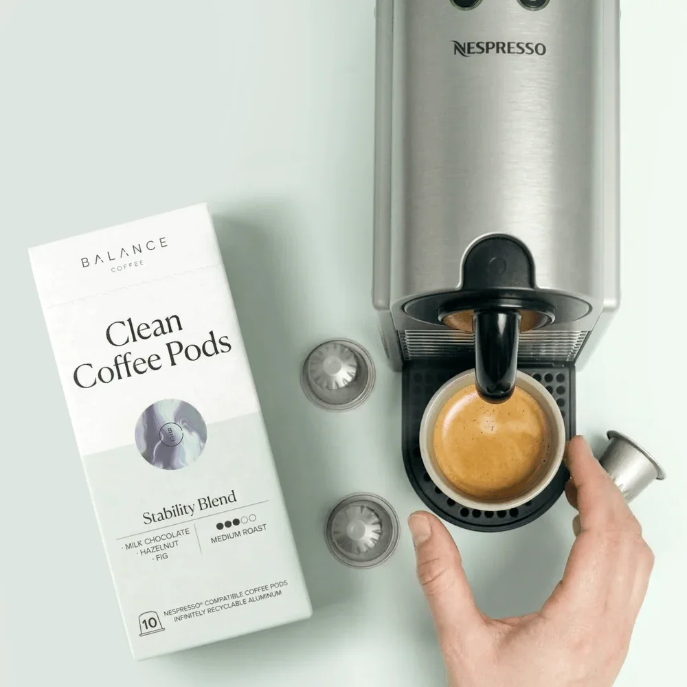 Balance Coffee Organic Aluminium Pods