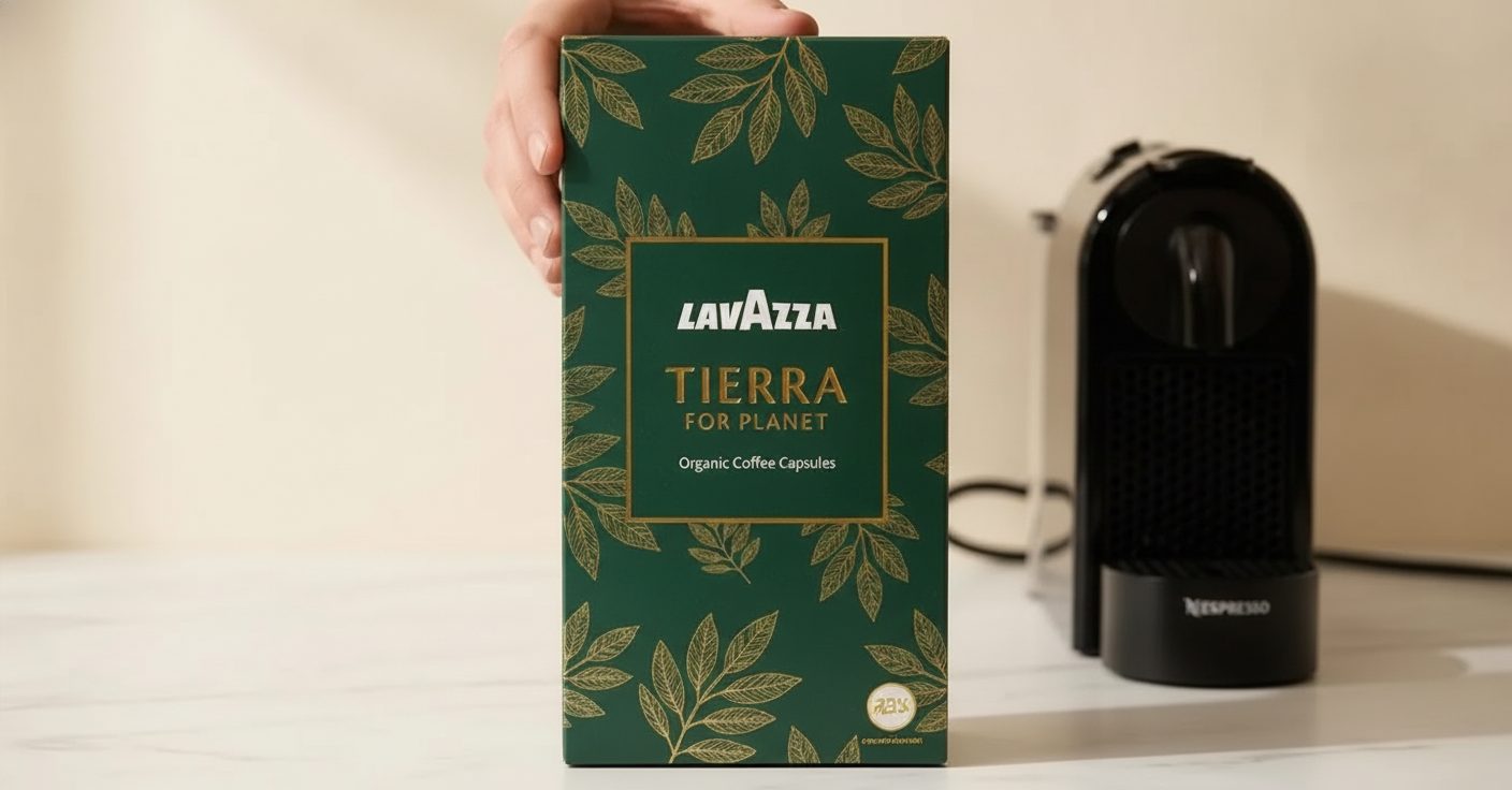Lavazza Tierra for Planet Organic aluminium Nespresso Original compatible capsules
