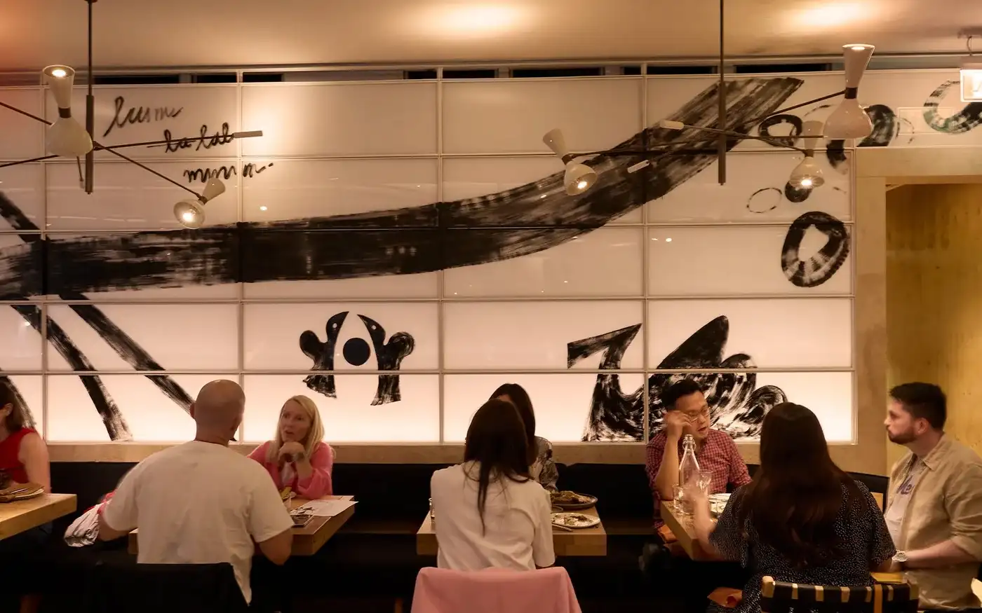 Rovi restaurant dining room, Fitzrovia, London