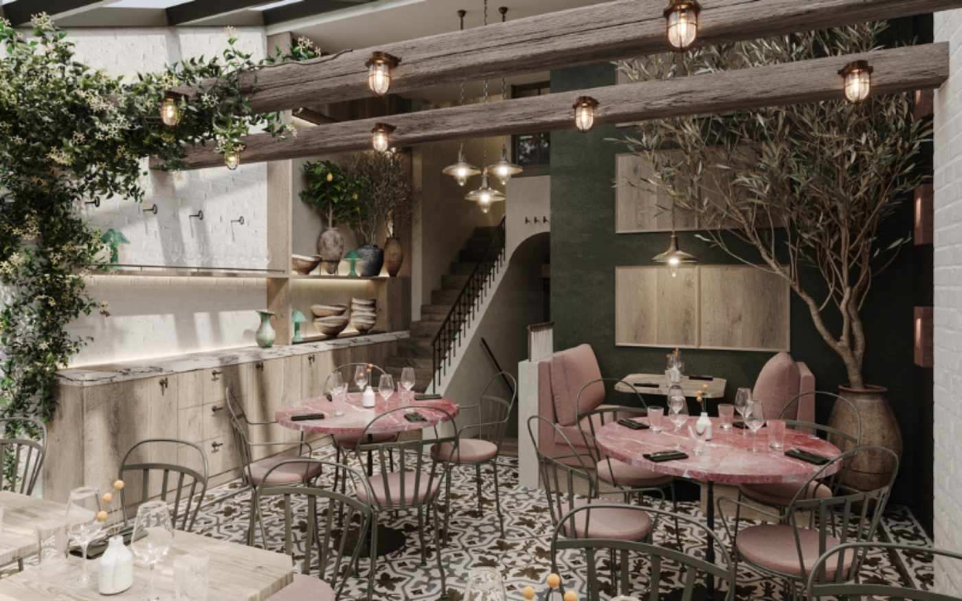 Akub restaurant interior and dining experience