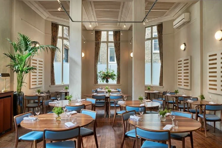 The Clove Club restaurant interior and dining experience