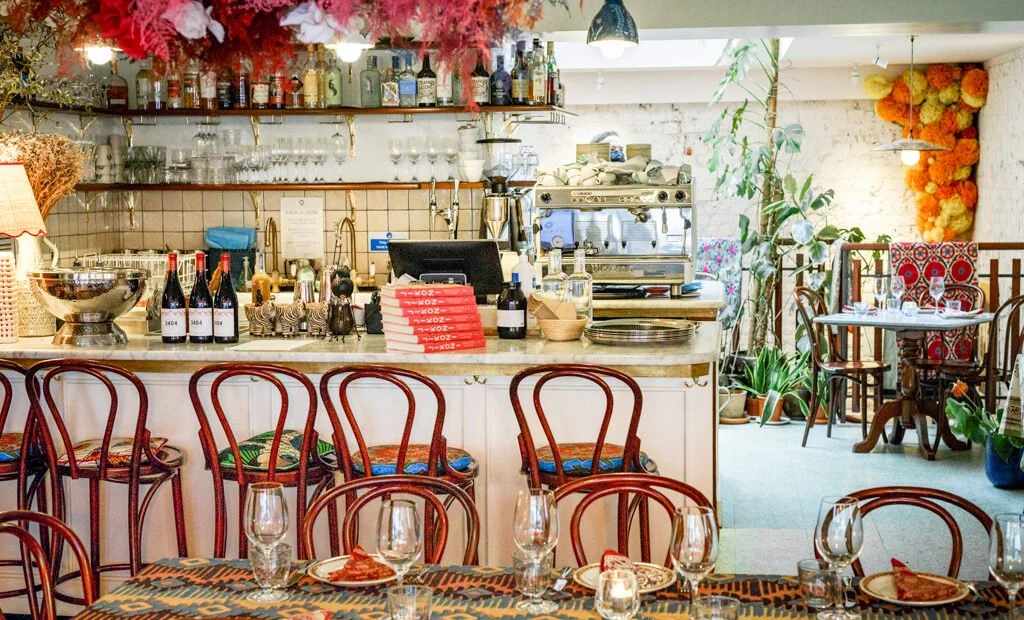 Jikoni restaurant interior and dining experience