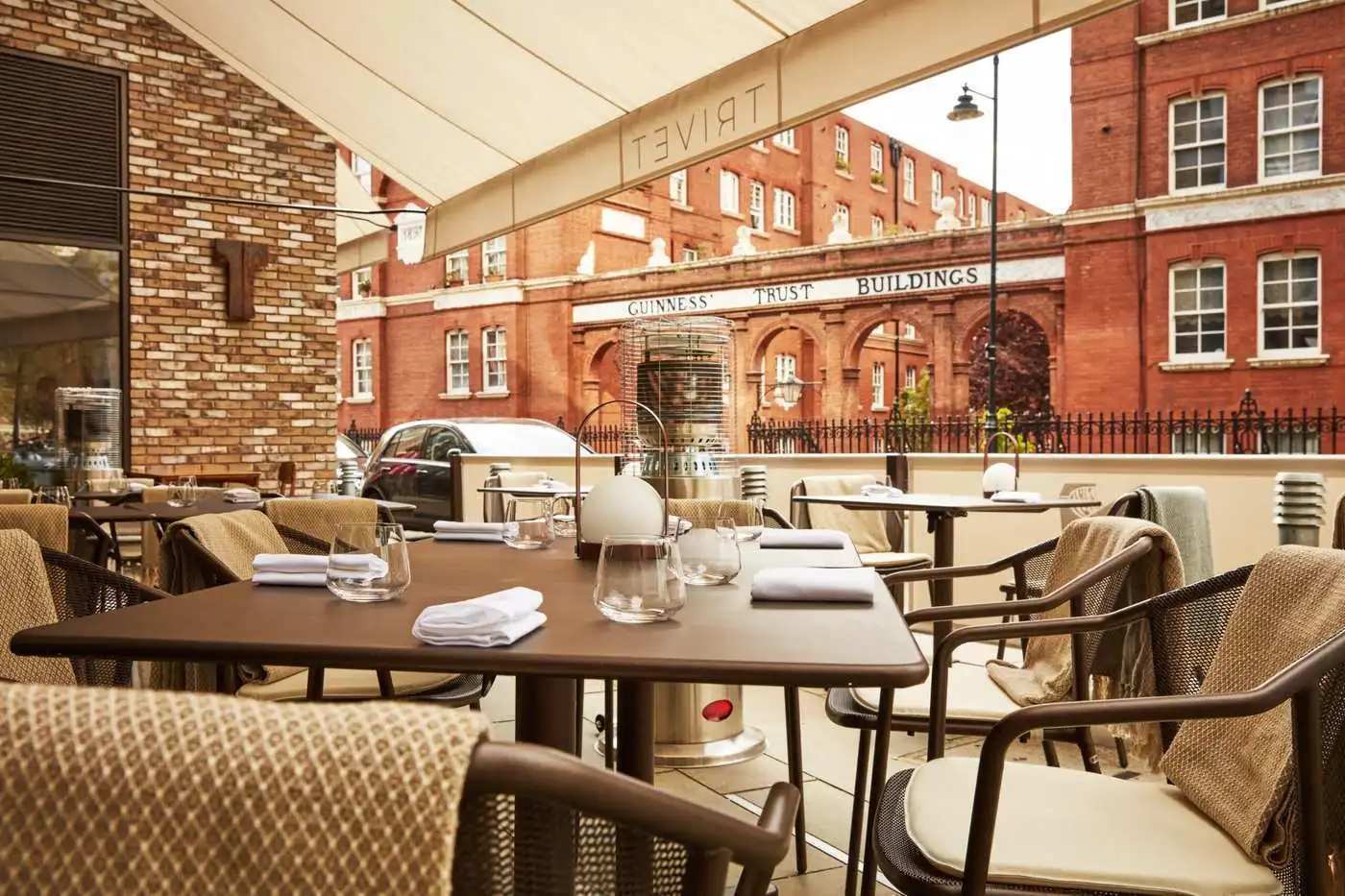 Trivet restaurant dining room, Bermondsey