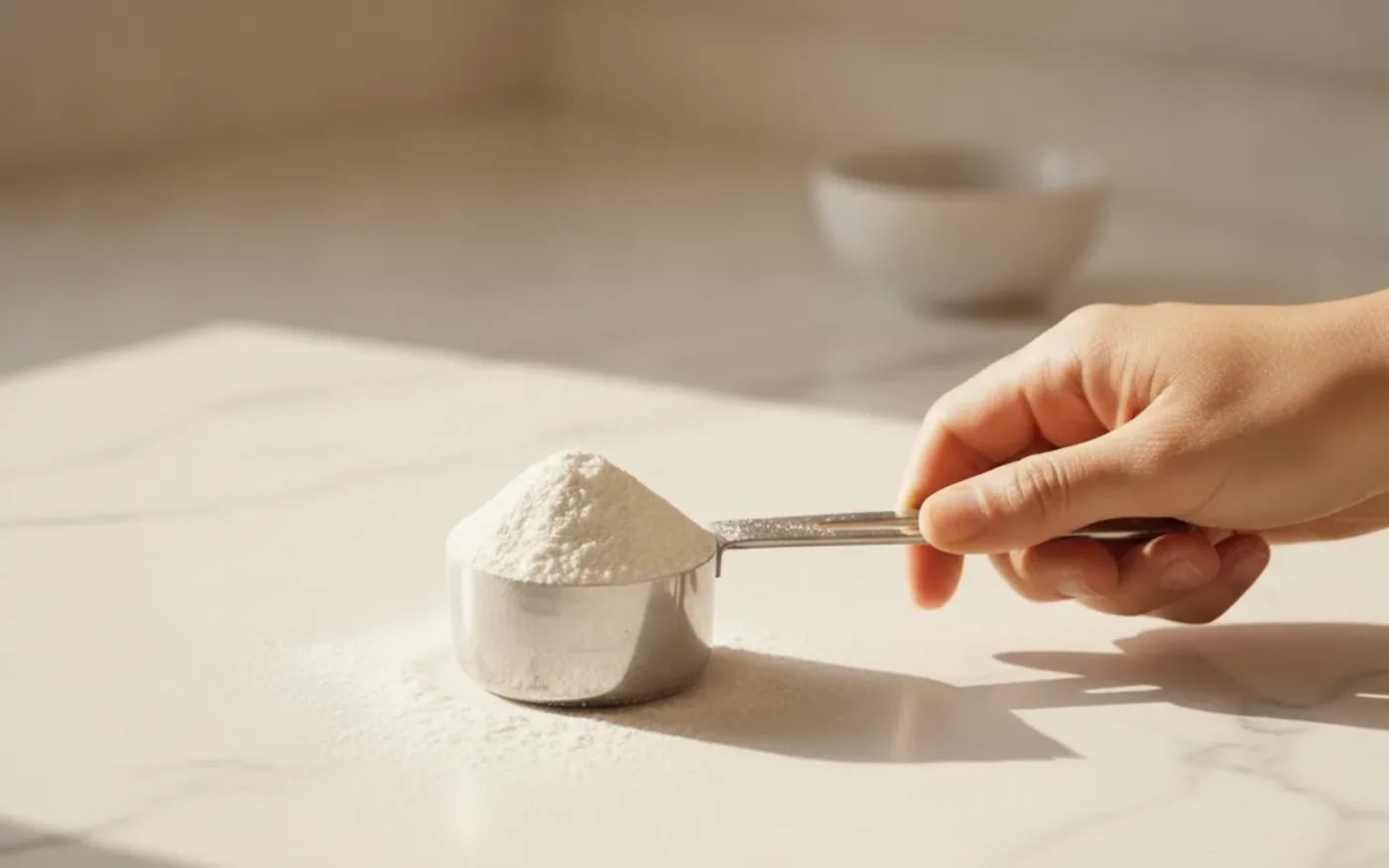Protein powder preparation