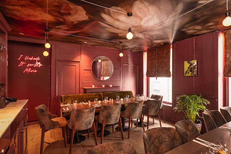 Mildreds restaurant interior, vegetarian and vegan dining in Soho, London