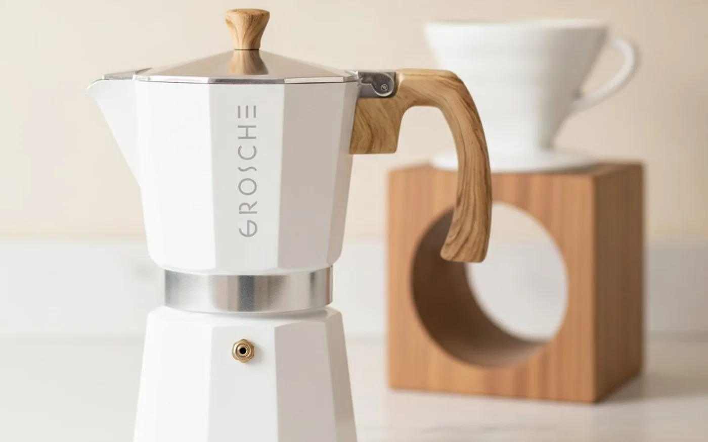 Grosche Milano stovetop espresso maker