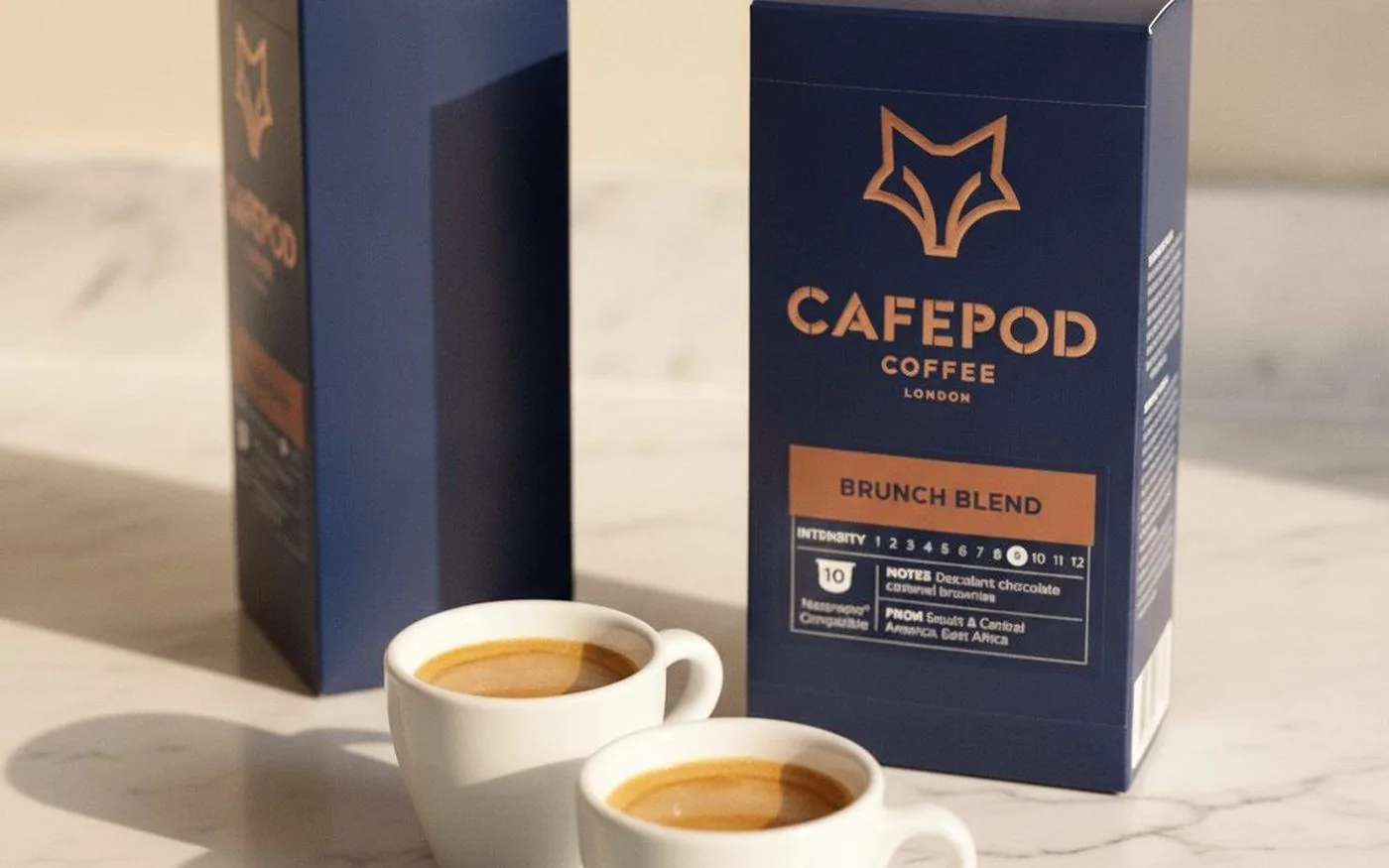 CafePod flavour range