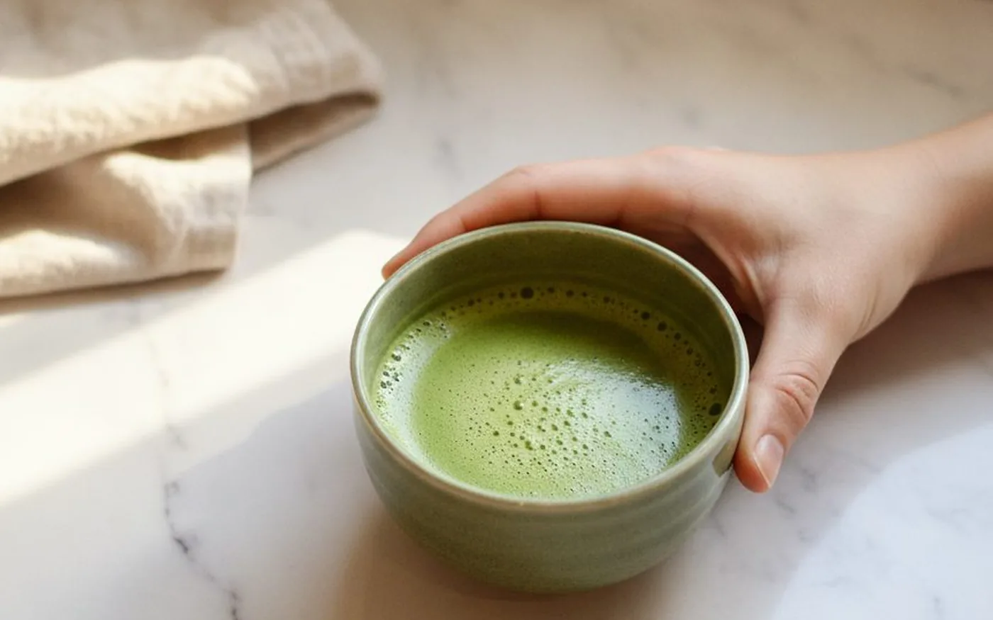 Sustained energy from matcha
