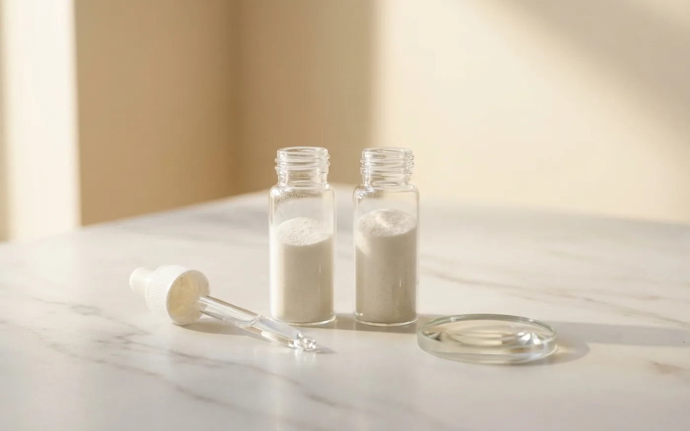 Laboratory testing collagen supplements for heavy metals and contaminants