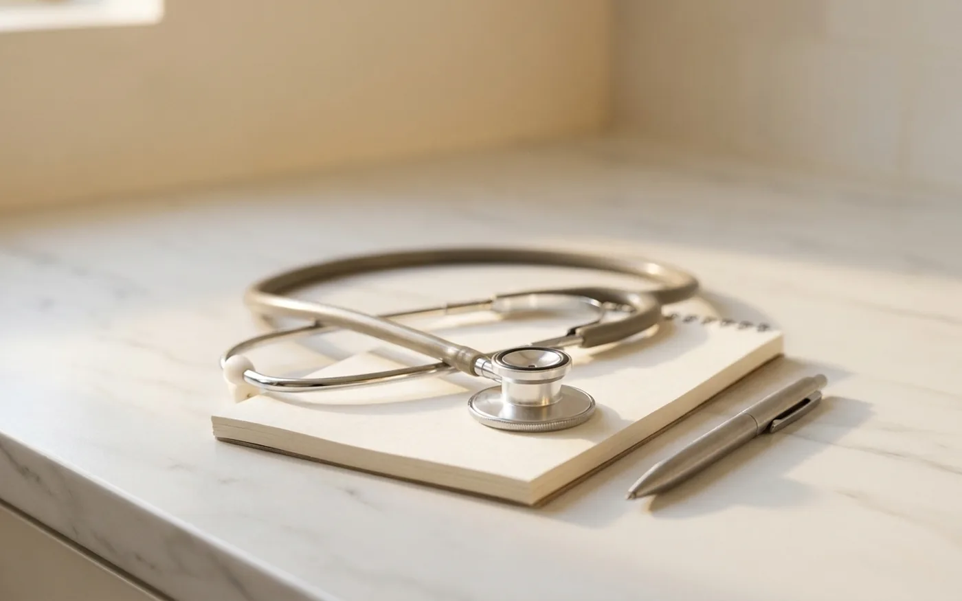 Patient consulting a GP about starting a collagen supplement