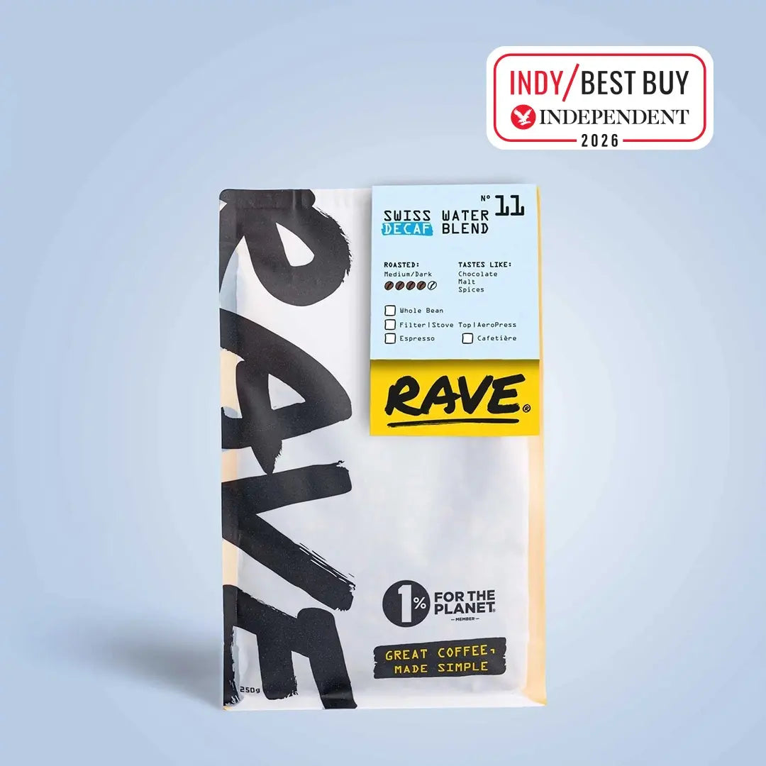 Rave Coffee decaf - Swiss Water Process