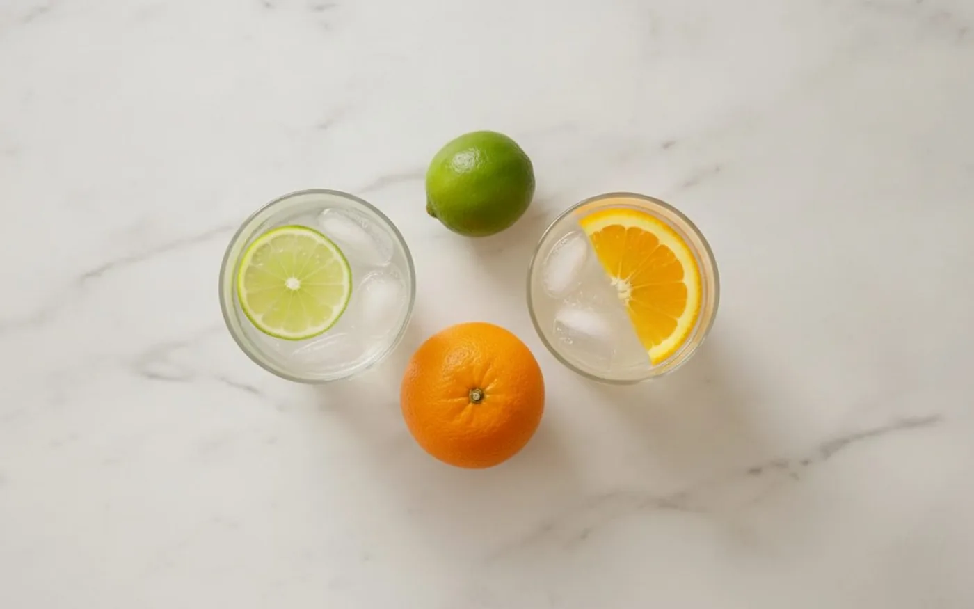 Electrolyte drink variations citrus