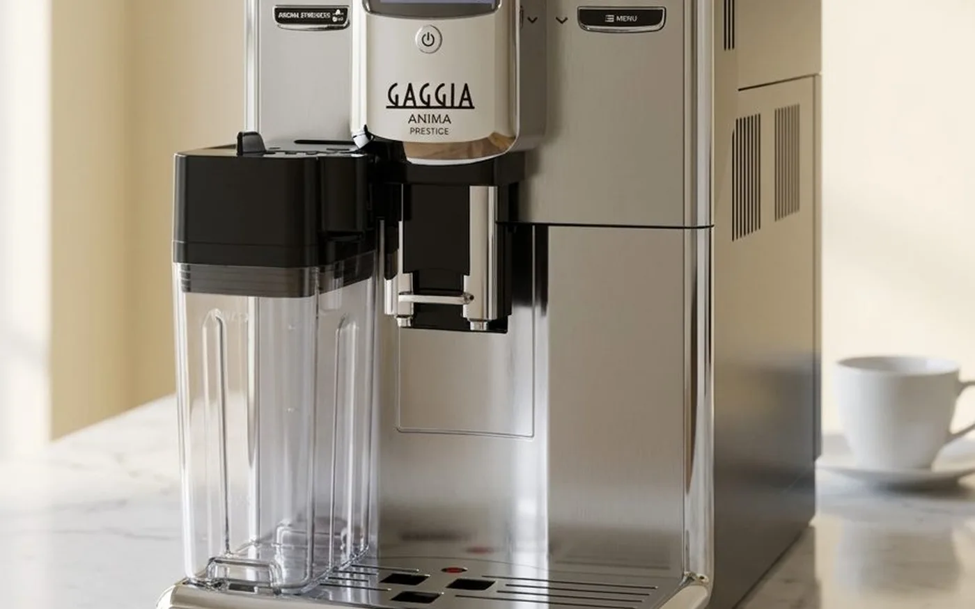 Gaggia Anima Prestige with auto-cappuccinatore milk system