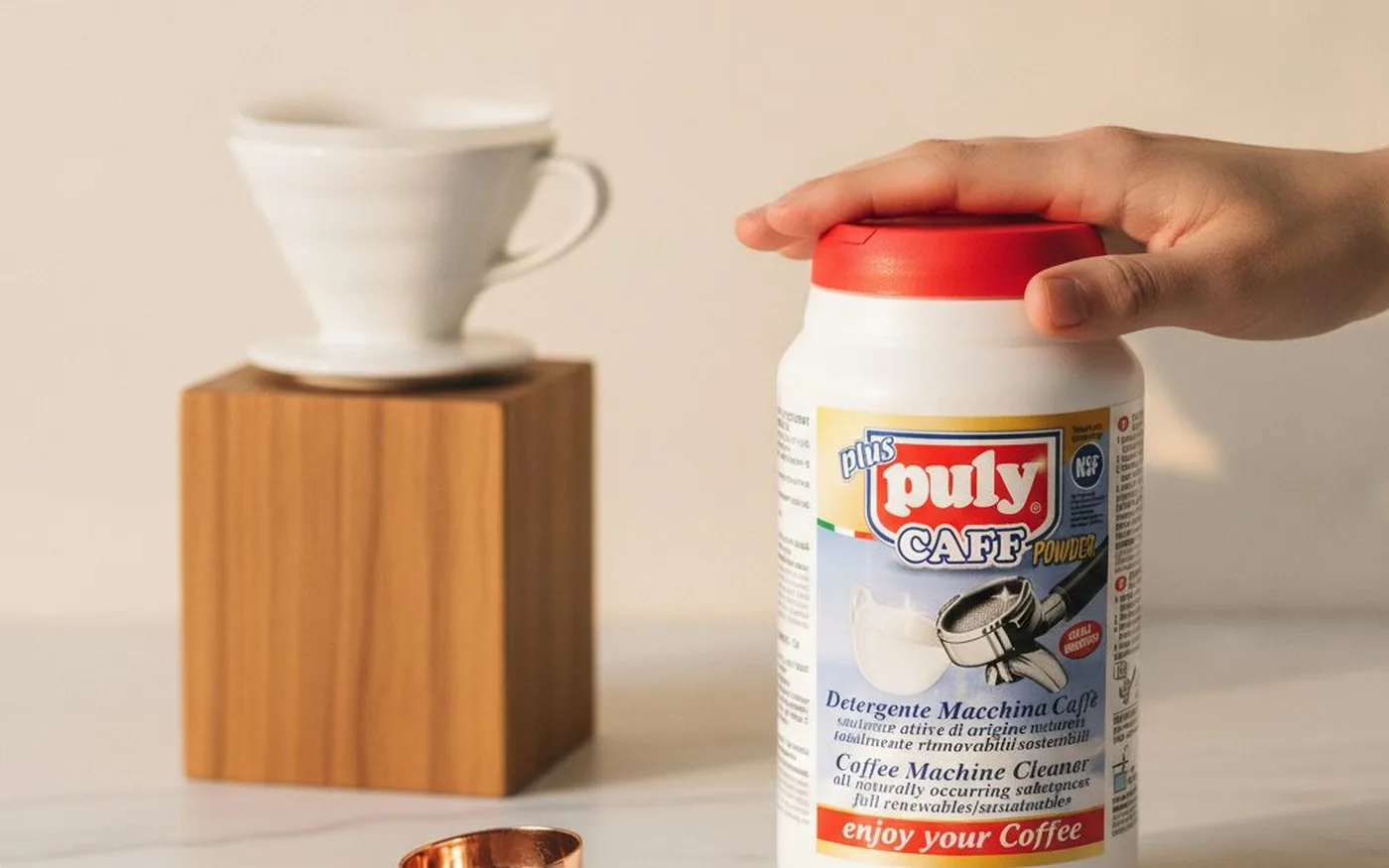 Puly Caff Plus espresso cleaner