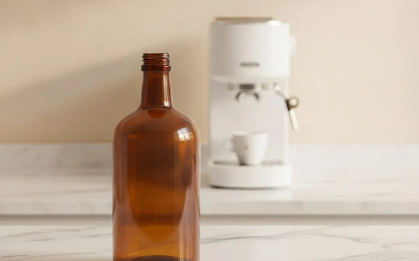 Descaling a coffee machine