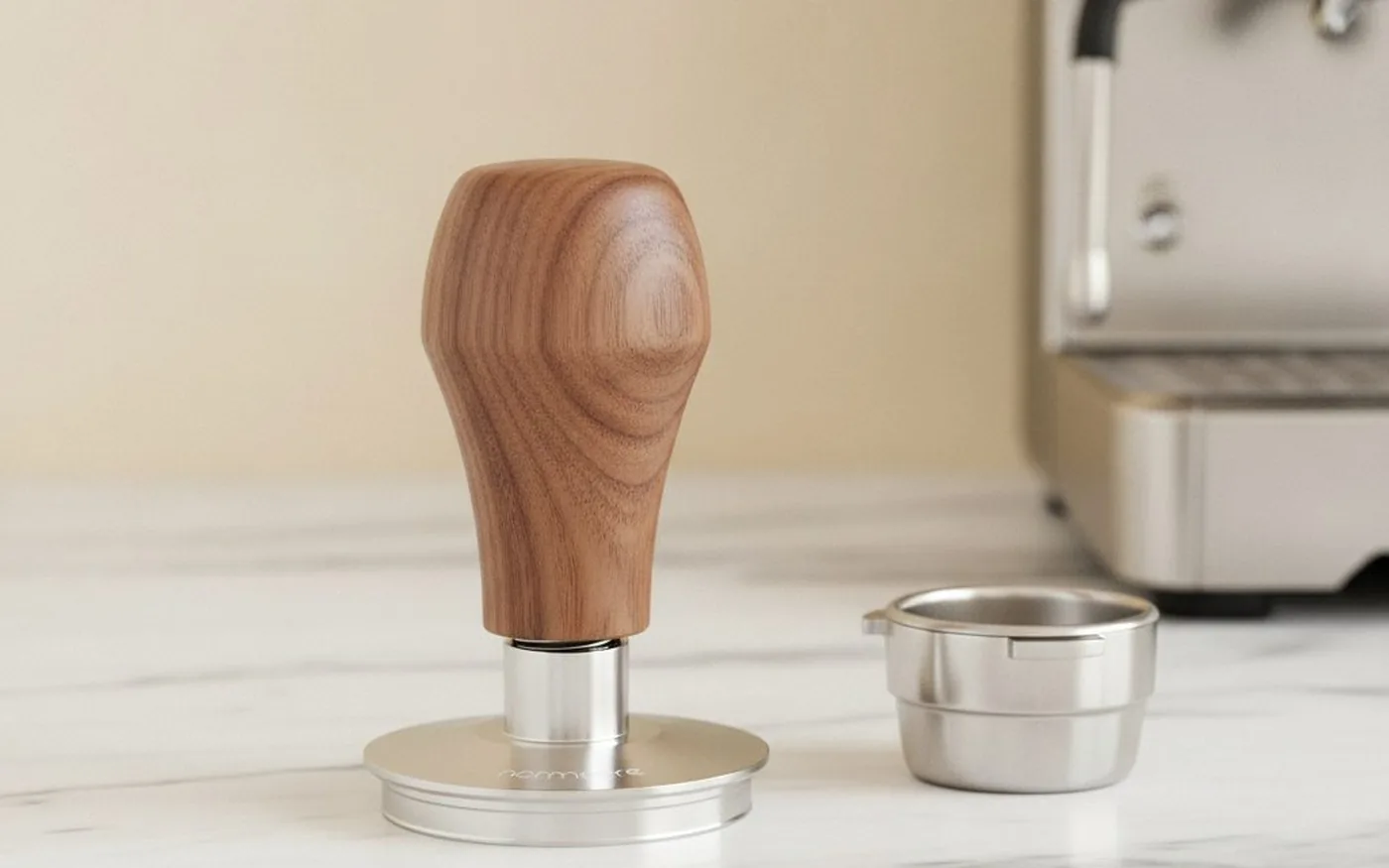 Normcore spring-loaded espresso tamper