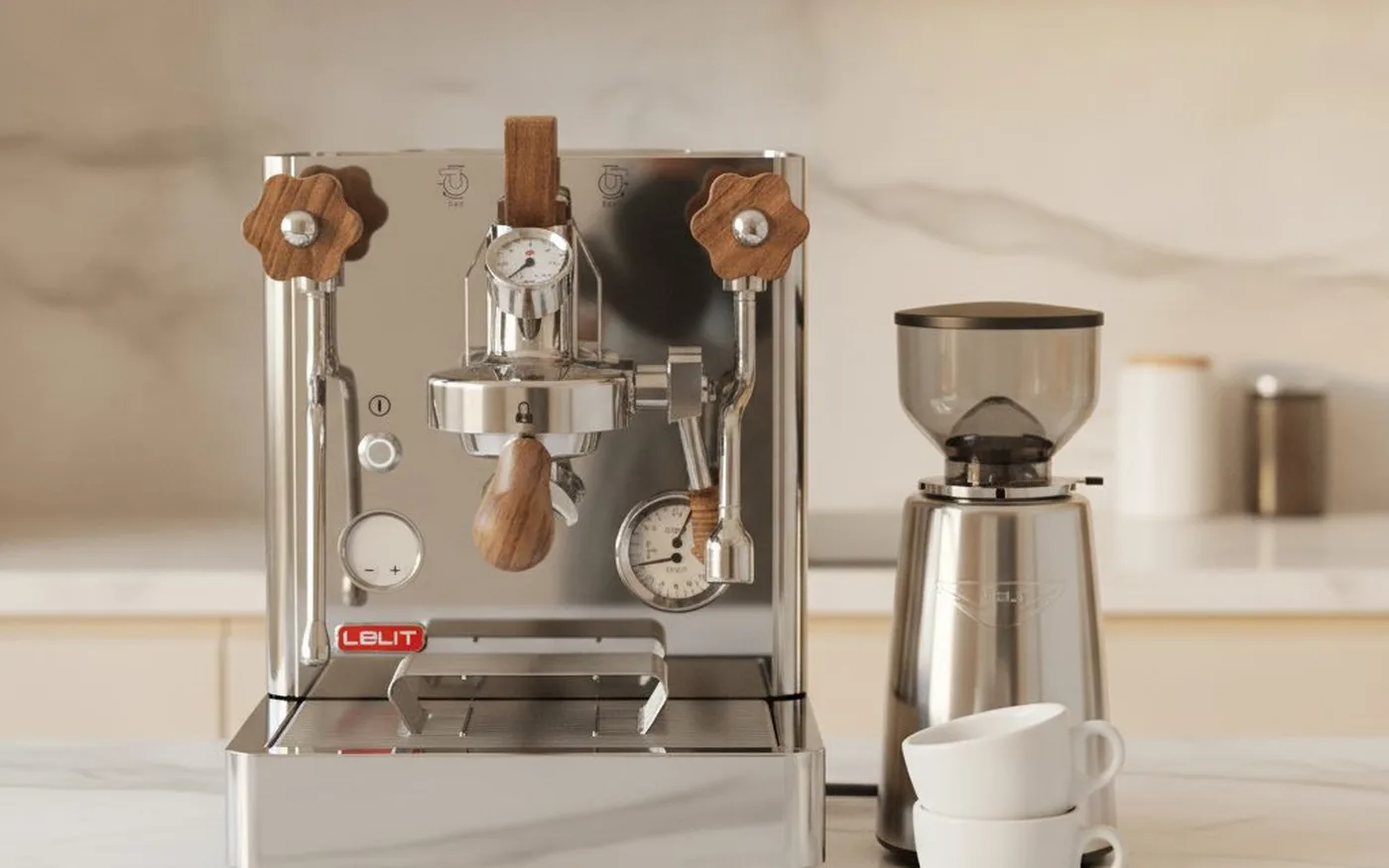 home espresso machine setup